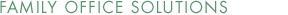 Family Office Solutions