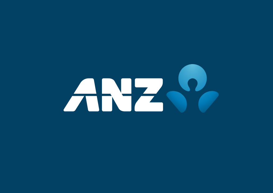 Blue background with the ANZ Investments Logo