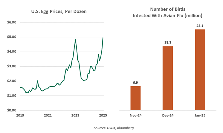 U.S. Change in Price Inflation